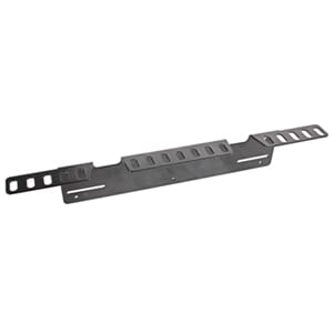 SKILTBRAKETT 3X9" SORT HD-MODELL 3mm