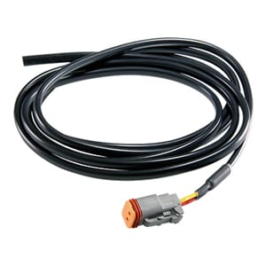 Kontaktsett Deutsch 2pin hunn, m/2M kabel, DT-serie