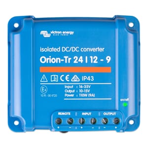 VICTRON Orion TR Omformer DC-DC 24>12V 9A (Galvanisk isol.)