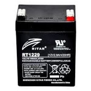 RITAR AGM Batteri 12V 2,9AH (79x56x106mm) F1