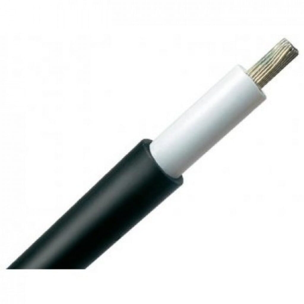 PV Kabel 6mm2 til solcellepanel (pris pr.mtr) - batteri.no