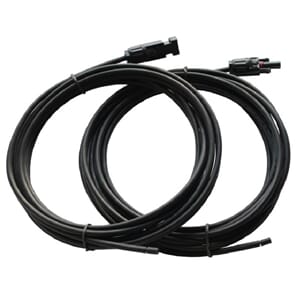 PV Kabel 2x6mm2 10mtr med MC4 kontakter