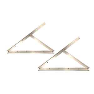 Festebraketter (par) solcelle 80-190W