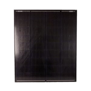 SKANBATT Solcellepanel Mono 130W Sort - 885x765x30mm