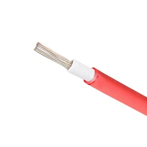 Solcellekabel rød 6MM² (pris pr meter)
