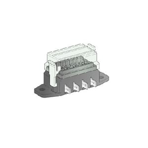 Sikringsholder for 4 sikringer ATO/ATC