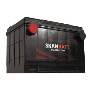 SKANBATT Startbatteri 12V 80AH 800CCA +venstre