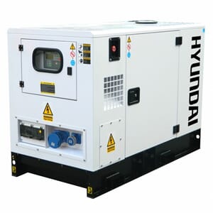 HYUNDAI DHY9KSEm Diesel strømaggregat 9kVA 230V 1-fas