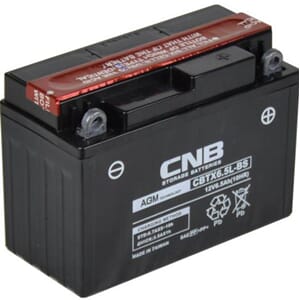 AGM Batteri (HY3200SEi / HY3900SEi) NB! +Høyre (YTX6.5L-BS)