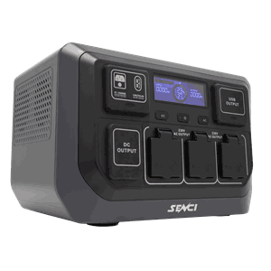 SENCI Lithium LPS 1152Wh Power Station m/1200W Sinus Inverte