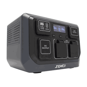 SENCI Lithium LPS 512Wh Power Station m/600W Sinus Inverter