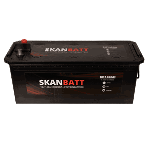 SKANBATT Fritidsbatteri 12V 140AH 800CCA +venstre