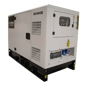 HYUNDAI DG14KSE Diesel strømaggregat 13,8kVA 230V 3-FAS