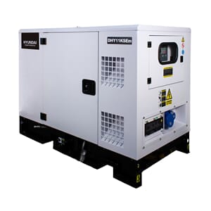 HYUNDAI DHY11KSEm Diesel strømaggregat 11kVA 1-Fase