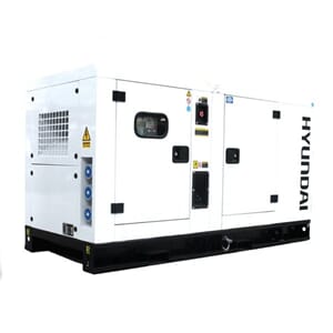 HYUNDAI DHY34KSE Diesel strømaggregat 34,4kVA 400V 3-fase