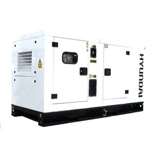 HYUNDAI DHY66KSE Diesel strømaggregat 66kVA 400V 3-fase