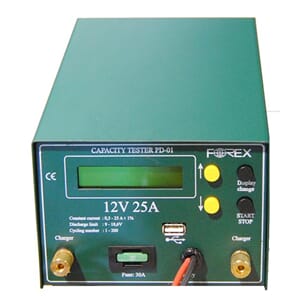 FOREX Batteri / Kapasitetstester Proff Elektronisk 12V, USB