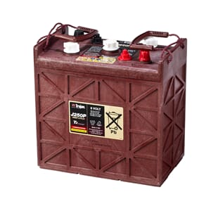 TROJAN Deep Cycle Traksjonsbatteri 6V 250AH +høyre