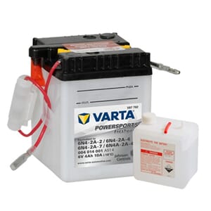 VARTA MC Batteri 6V 4AH 10CCA +diagonalt  6N4-2A-7