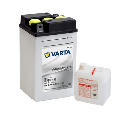 VARTA MC Batteri 6V 8AH 40CCA +diagonal B49-6