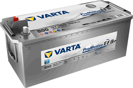VARTA Promotive EFB Batteri 12V 190AH 1050CCA +v B90